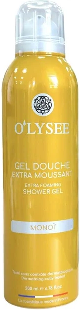 O'lysee Extra Foaming Shower Gel Monoi