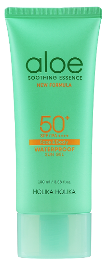 Holika Holika Aloe Soothing Essence Waterproof Sun Gel SPF50+
