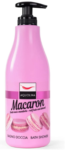 Aquolina Shower Gel Macaron Frutti Rossi e Mandorla