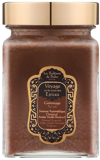 La Sultane De Saba Voyage Epices Gommage Scrub Ayurvedic