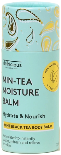 Delhicious Min-Tea Moisture Mint Black Tea Body Balm