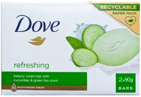 Dove Refreshing 2 Beauty Cream Bar
