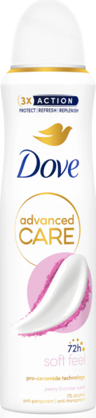 Dove Advanced Care Soft Feel Deodorant