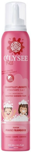 O'lysee Whipped Shower Foam 3 in 1 Strawberry And Raspberry