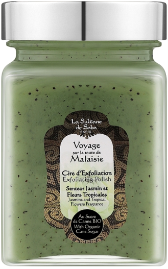 La Sultane De Saba Cire Malaisie Jasmine Tropical Flowers Body Polish
