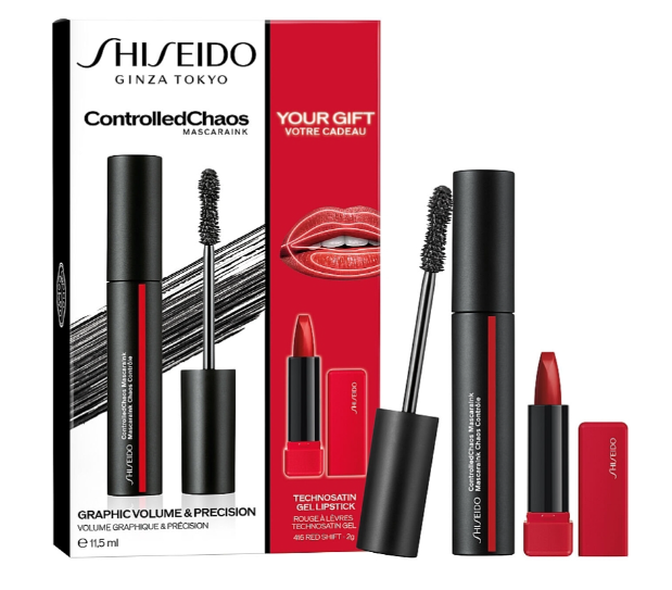 купити Shiseido Controlled Chaos MascaraInk Set (lip/2g + mascara/11.5ml) - profumo