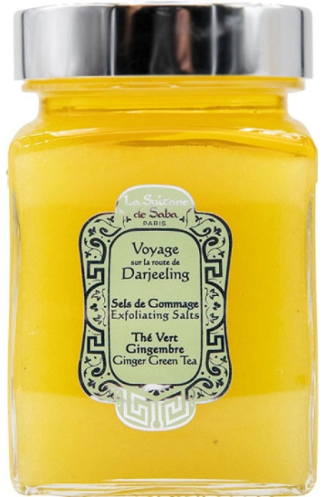 La Sultane De Saba Exfoliating Salts The Vert Gingembre Ginger Green Tea