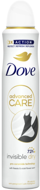 Dove Advanced Care Invisible Dry Deodorant Spray