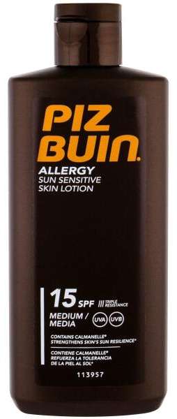 Купити Piz Buin Allergy Sun Sensitive Skin Lotion Waterproof SPF15 - Profumo