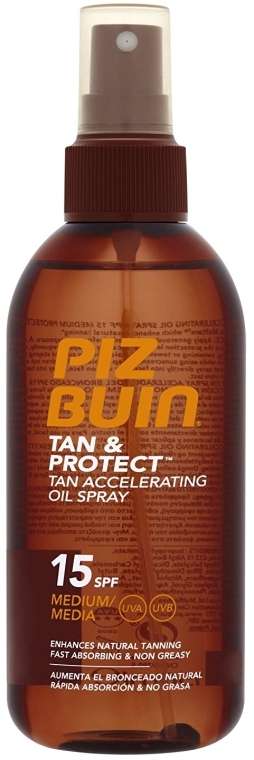 Купити Piz Buin Tan&Protect Tan Accelerating Oil Spray SPF15 - Profumo
