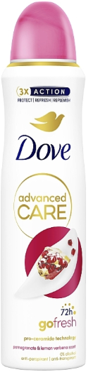 Dove Advanced Care Pomegranate and Lemon Verbena Anti-perspirant