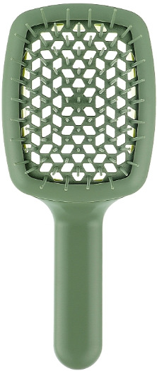 Janeke Curvy M Extreme Volume Vented Brush Lime