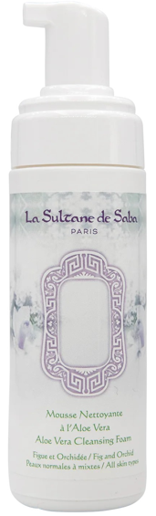 La Sultane De Saba Aloe Vera  Cleansing Foam