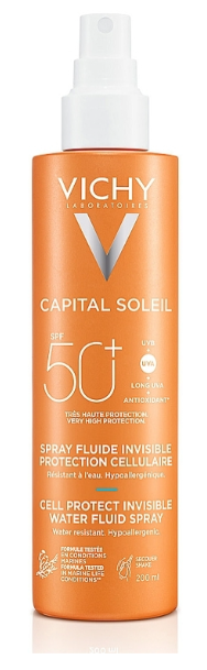 Vichy Capital Soleil Solar Derm Science SPF50+ Invisible Fluid Spray