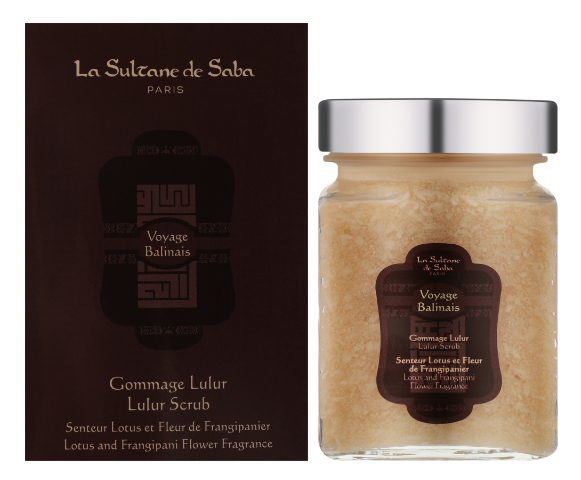 La Sultane De Saba Lotus And Frangipani Flowers Lulur Exfoliant Scrub