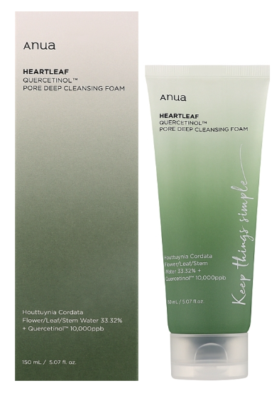 Anua Heartleaf Quercetinol Pore Deep Cleansing Foam