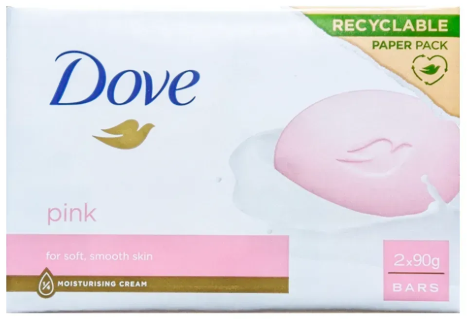 Dove Pink 2 Beauty Cream Bar