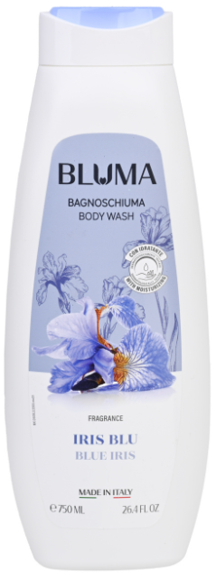 Bluma Body Wash Gel Blue Iris