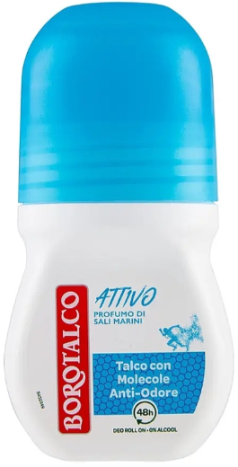 Borotalco Active Blue Roll-On Deodorant