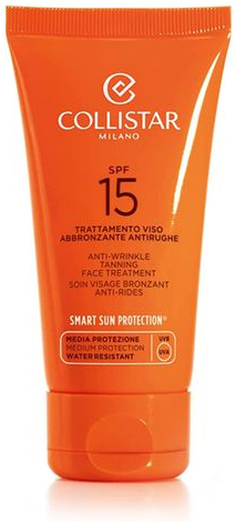 Collistar Speciale Abbronzatura Perfetta Anti-Wrinkle Tanning Face Treatment SPF 15 50ml