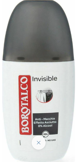 Borotalco Deodorant INVISIBLE Vapo-Spray
