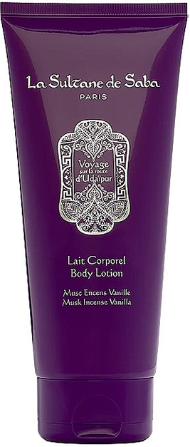 La Sultan De Saba d'Udaipur Body Lotion Musk Incense Vanilla
