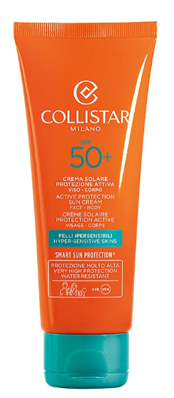 Collistar Active Protection Sun Cream Face Body SPF 50+