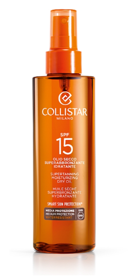 Collistar Supertanning Moisturizing Dry Oil SPF 15