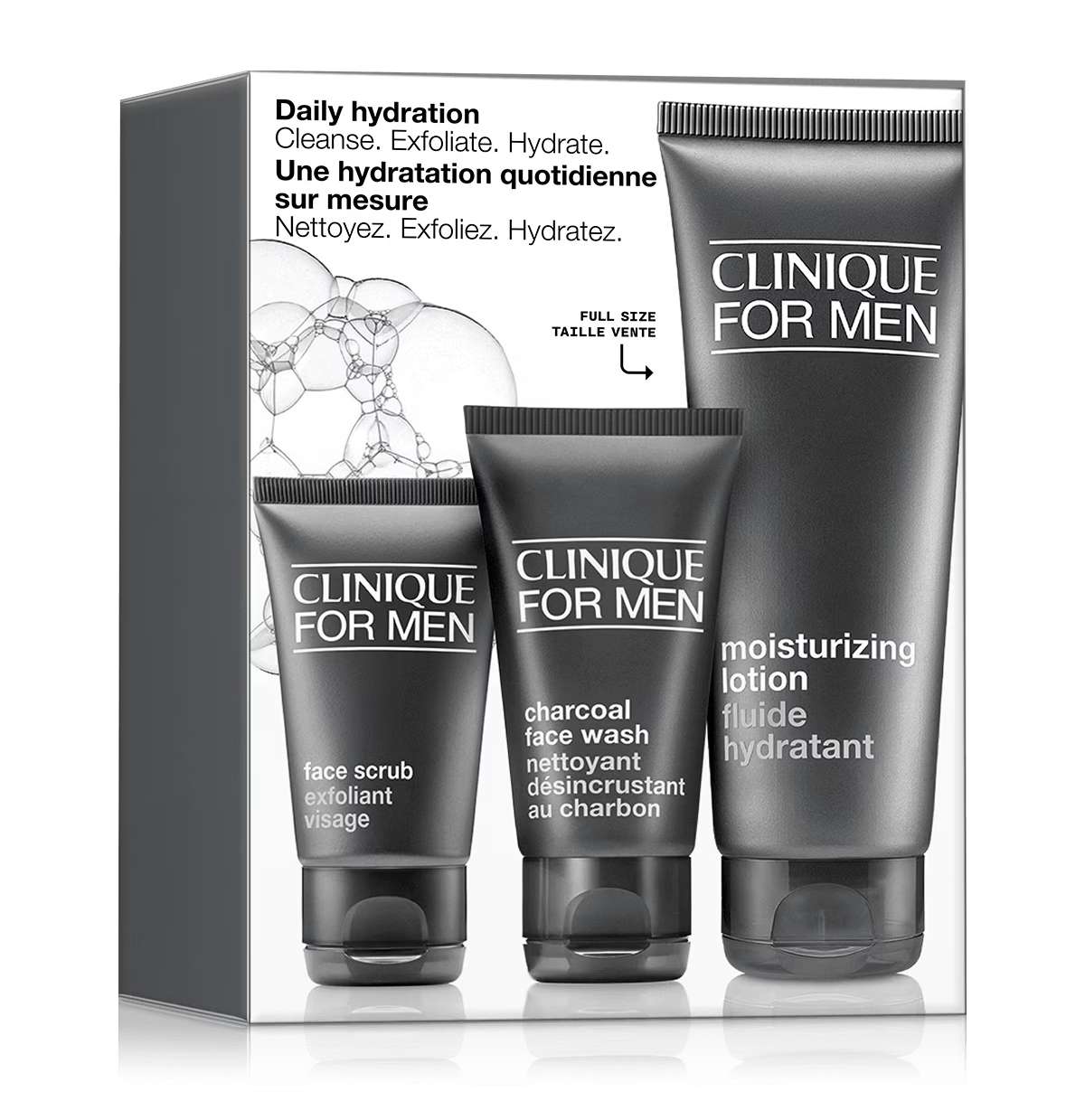 Купити Clinique Daily Hydration: Cleanse. Exfoliate. Hydrate. - Profumo