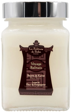 La Sultane de Saba Voyage Balinais Shea Butter Lotus and Frangipani Flowers