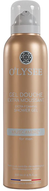 O’lysee Musc Ambré Extra Foaming Shower Gel
