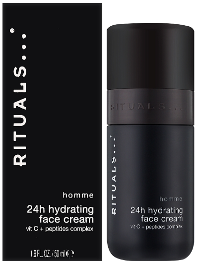 Rituals Homme 24h Hydrating Vit C + Peptides Complex Face Cream