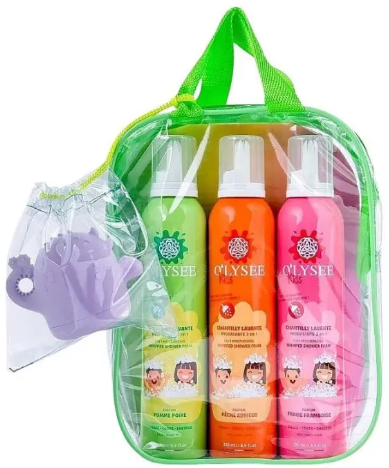 O'lysee Whipped Shower Foam Kit