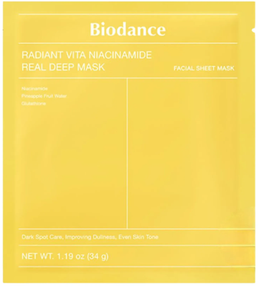 Biodance Radiant Vita Niacinamide Real Deep Mask